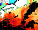 ひまわり人工衛星:黒潮域,01:59JST,1時間合成画像