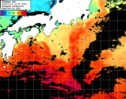 ひまわり人工衛星:黒潮域,03:59JST,1時間合成画像