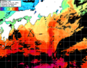 ひまわり人工衛星:黒潮域,10:59JST,1時間合成画像
