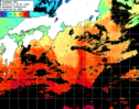 ひまわり人工衛星:黒潮域,14:59JST,1時間合成画像