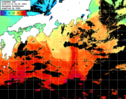 ひまわり人工衛星:黒潮域,15:59JST,1時間合成画像