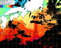 ひまわり人工衛星:黒潮域,16:59JST,1時間合成画像