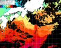 ひまわり人工衛星:黒潮域,21:59JST,1時間合成画像