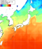 NOAA人工衛星画像:日本全域, 1週間合成画像(2024/11/08～2024/11/14UTC)