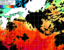 ひまわり人工衛星:黒潮域,07:59JST,1時間合成画像