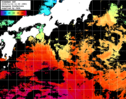 ひまわり人工衛星:黒潮域,20:59JST,1時間合成画像