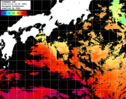ひまわり人工衛星:黒潮域,00:59JST,1時間合成画像
