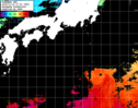 ひまわり人工衛星:黒潮域,16:59JST,1時間合成画像