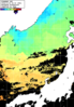 ひまわり人工衛星:日本海,15:59JST,1時間合成画像