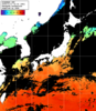 ひまわり人工衛星:日本全域,11:59JST,1時間合成画像