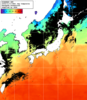 NOAA人工衛星画像:日本全域, 1日合成画像(2024/11/17UTC)