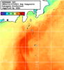 NOAA人工衛星画像:神奈川県近海, 1日合成画像(2024/11/17UTC)