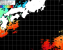 ひまわり人工衛星:黒潮域,00:59JST,1時間合成画像