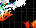 ひまわり人工衛星:黒潮域,01:59JST,1時間合成画像