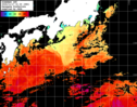 ひまわり人工衛星:黒潮域,10:59JST,1時間合成画像