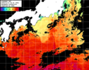ひまわり人工衛星:黒潮域,14:59JST,1時間合成画像