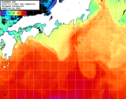 NOAA人工衛星画像:黒潮域, 1日合成画像(2024/11/17UTC)