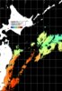 ひまわり人工衛星:親潮域,11:59JST,1時間合成画像