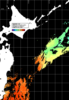 ひまわり人工衛星:親潮域,15:59JST,1時間合成画像