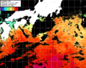 ひまわり人工衛星:黒潮域,02:59JST,1時間合成画像