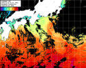 ひまわり人工衛星:黒潮域,15:59JST,1時間合成画像