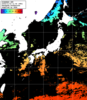 ひまわり人工衛星:日本全域,20:59JST,1時間合成画像