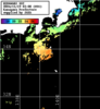 ひまわり人工衛星:神奈川県近海,12:59JST,1時間合成画像