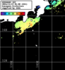 ひまわり人工衛星:神奈川県近海,14:59JST,1時間合成画像