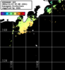 ひまわり人工衛星:神奈川県近海,16:59JST,1時間合成画像