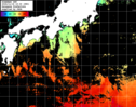 ひまわり人工衛星:黒潮域,00:59JST,1時間合成画像
