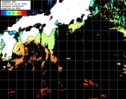 ひまわり人工衛星:黒潮域,14:59JST,1時間合成画像