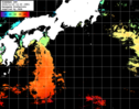 ひまわり人工衛星:黒潮域,22:59JST,1時間合成画像