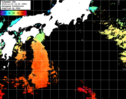 ひまわり人工衛星:黒潮域,23:59JST,1時間合成画像