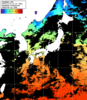 ひまわり人工衛星:日本全域,10:59JST,1時間合成画像