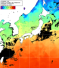 NOAA人工衛星画像:日本全域, 1日合成画像(2024/11/20UTC)