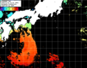 ひまわり人工衛星:黒潮域,04:59JST,1時間合成画像