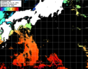 ひまわり人工衛星:黒潮域,06:59JST,1時間合成画像