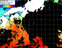 ひまわり人工衛星:黒潮域,09:59JST,1時間合成画像