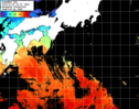 ひまわり人工衛星:黒潮域,14:59JST,1時間合成画像