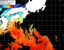 ひまわり人工衛星:黒潮域,15:59JST,1時間合成画像