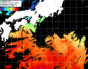 ひまわり人工衛星:黒潮域,01:59JST,1時間合成画像