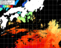 ひまわり人工衛星:黒潮域,03:59JST,1時間合成画像