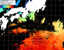 ひまわり人工衛星:黒潮域,04:59JST,1時間合成画像