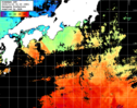 ひまわり人工衛星:黒潮域,10:59JST,1時間合成画像