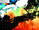 ひまわり人工衛星:黒潮域,14:59JST,1時間合成画像