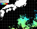ひまわり人工衛星:黒潮域,08:59JST,1時間合成画像
