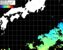 ひまわり人工衛星:黒潮域,12:59JST,1時間合成画像