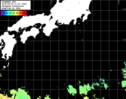 ひまわり人工衛星:黒潮域,16:59JST,1時間合成画像