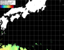 ひまわり人工衛星:黒潮域,18:59JST,1時間合成画像