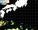 ひまわり人工衛星:黒潮域,23:59JST,1時間合成画像